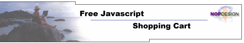 Free Javascript Shopping Cart